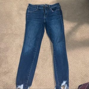 American Eagle Hi Rise Jegging Crop Size 6 Long